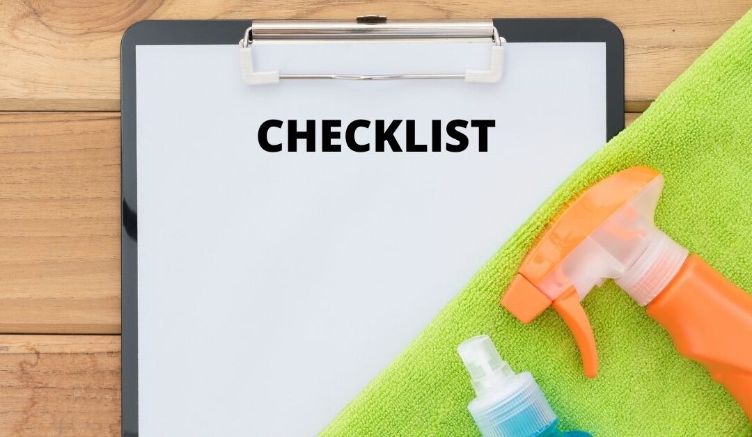 THE ULTIMATE HOME DEEP CLEANING CHECKLIST